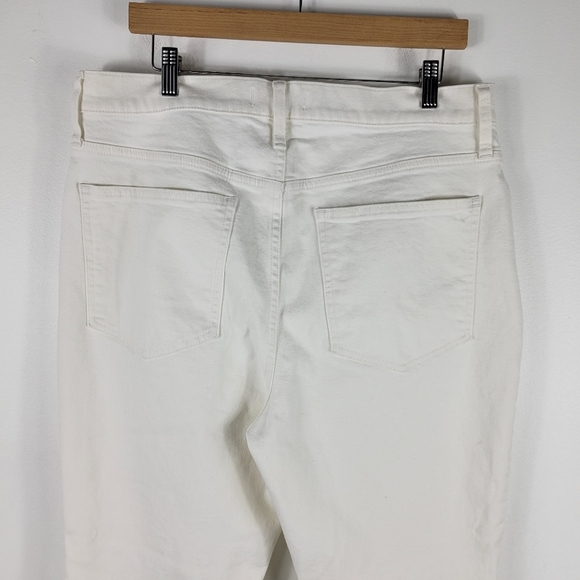 New Madewell Perfect Vintage Crop Distressed High Waist Button Fly Jeans - Picture 8 of 12